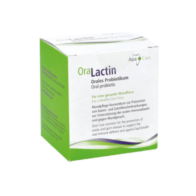 ApaCare® OraLactin probiootikumide pakend