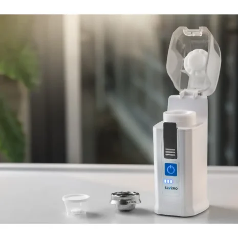 elektriline-tabletipurustaja-severo-tarvikutega elektriline tabletipurustaja severo avatuna koos tarvikutega