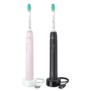 Daily Clean 3100 Black & Pink (HX367515) hambaharjad must ja roosa