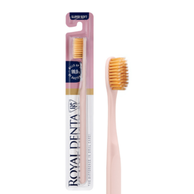 Hambahari Royal Denta GOLD SUPER SOFT roosa