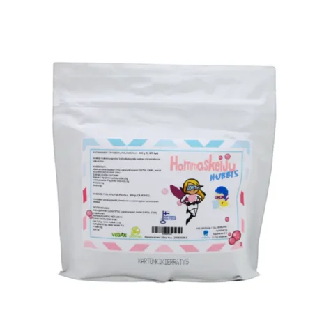 Ksülitoolipastillid Hammaskeiju Hubbis 400g pakis Ksülitoolipastillid Hammaskeiju Hubbis 400g pakis