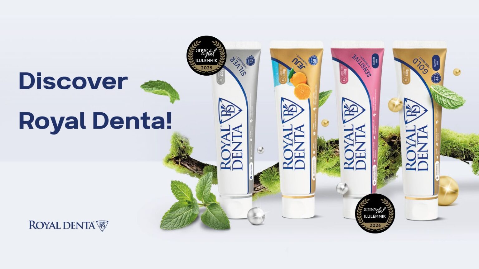 Royal denta hambapastade reklaam