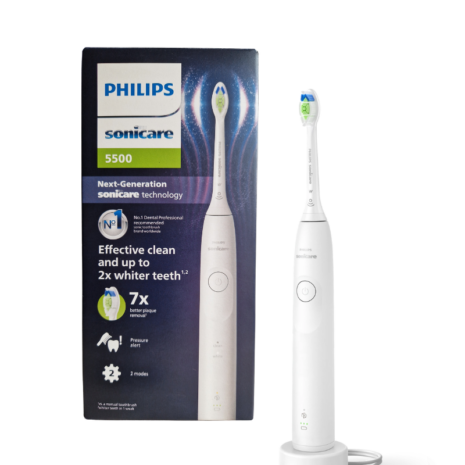 hx7110 Sonicare 5500 elektriline hambahari Elektriline hambahari Philips Sonicare 5500 (HX7110/01) valge pakendiga