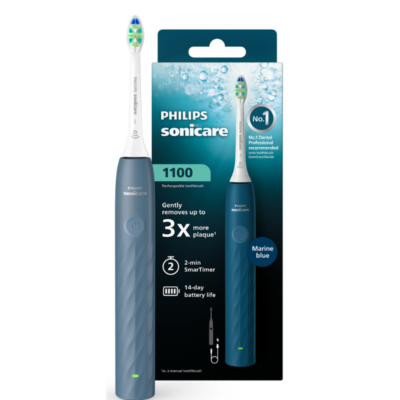 Philips Sonicare 1100 Sinine hambahari koos pakendiga