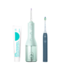 Flosser 3000 mint ja Sonicare 1100 Marine hambahari ja Apteq hambapasta tuub