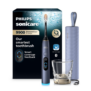 Philips Sonicare DiamondClean 9900 Prestige Storm Blue toothbrush set – packaging, toothbrush, charger and travel case